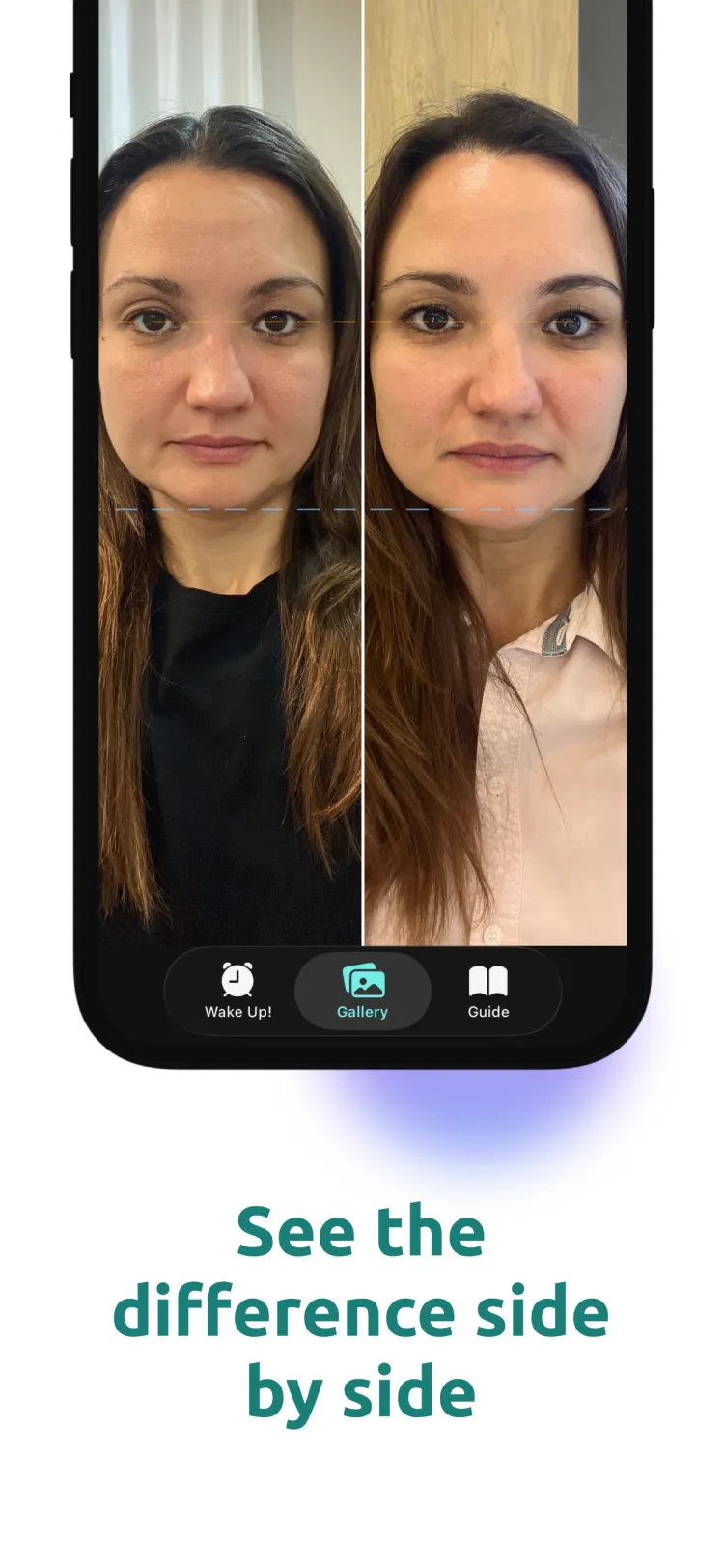 See the difference side by side